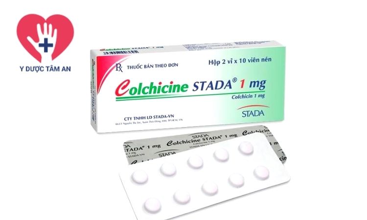 thuốc colchicine stada điều trị Gout
